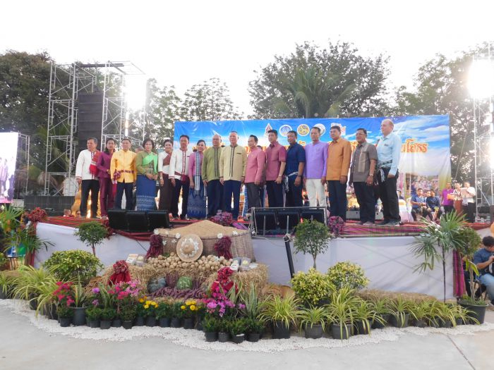 ประเพณีบุญคูณลานตำนานข้าวอินทร์วิถีวัฒนธรรมยโสธร ระหว่างวันที่ 16-17 มกราคม 2563